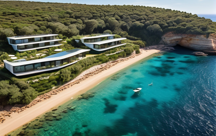 레저산업기사 시험의 주관식 대비 - **Prompt 1: Sustainable and Eco-Friendly Travel**
"A stunning aerial shot of a luxurious, yet en...